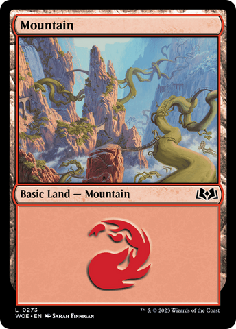 {B} Mountain (0273) [Wilds of Eldraine][WOE 273]