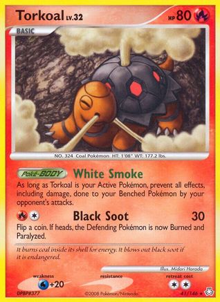 [PKM] Torkoal (41/146) [Diamond & Pearl: Legends Awakened]