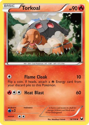 [PKM] Torkoal (18/108) [Black & White: Dark Explorers]