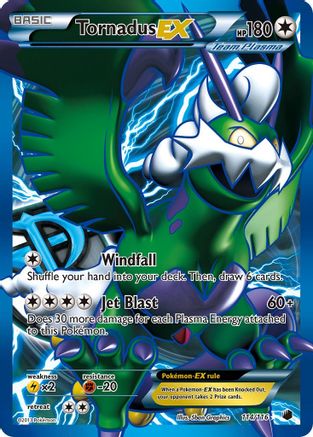 [PKM] Tornadus EX (114/116) [Black & White: Plasma Freeze]