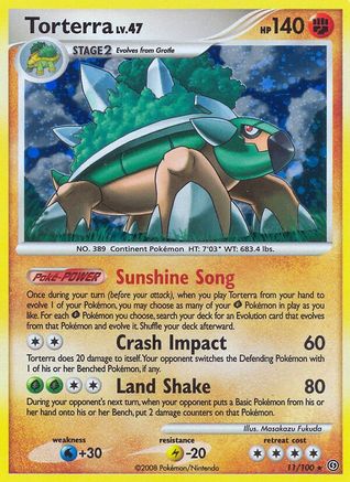 [PKM] Torterra (11/100) [Diamond & Pearl: Stormfront]