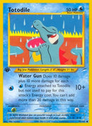[PKM-C] Totodile (85/105) [Neo Destiny 1st Edition]