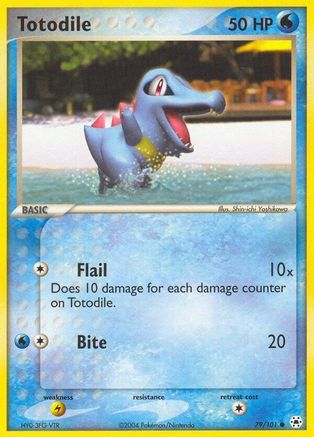 [PKM-C] Totodile (79/101) [EX: Hidden Legends]