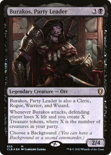 {R} Burakos, Party Leader [Commander Legends: Battle for Baldur's Gate][CLB 653]
