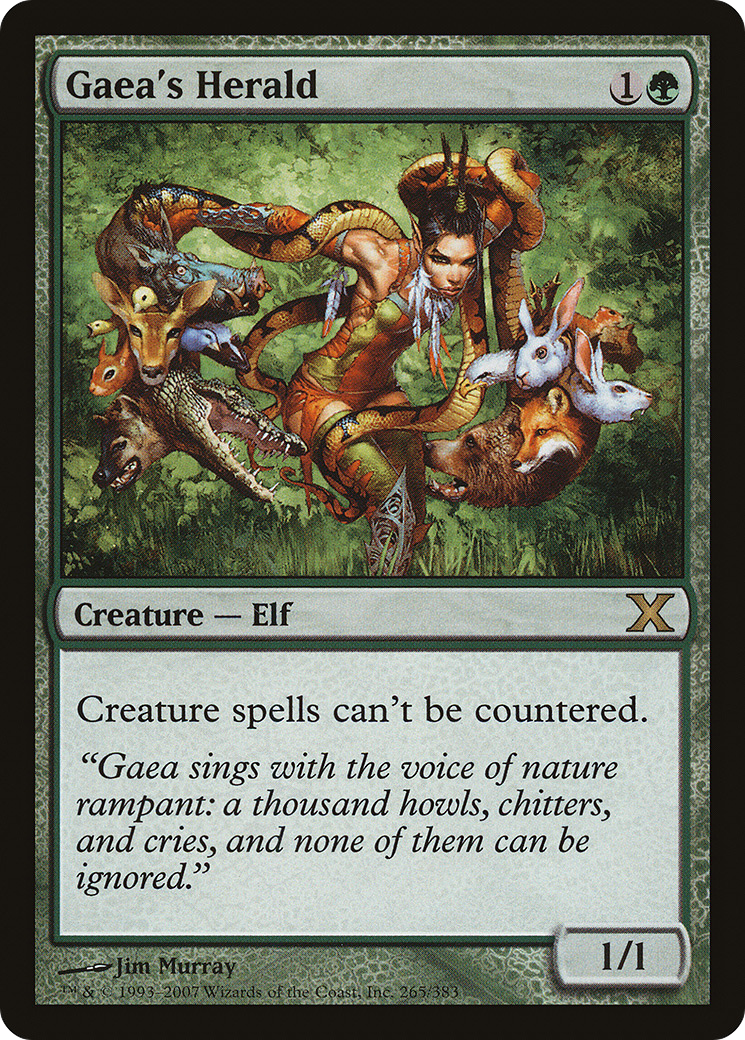 {R} Gaea's Herald [Tenth Edition][10E 265]