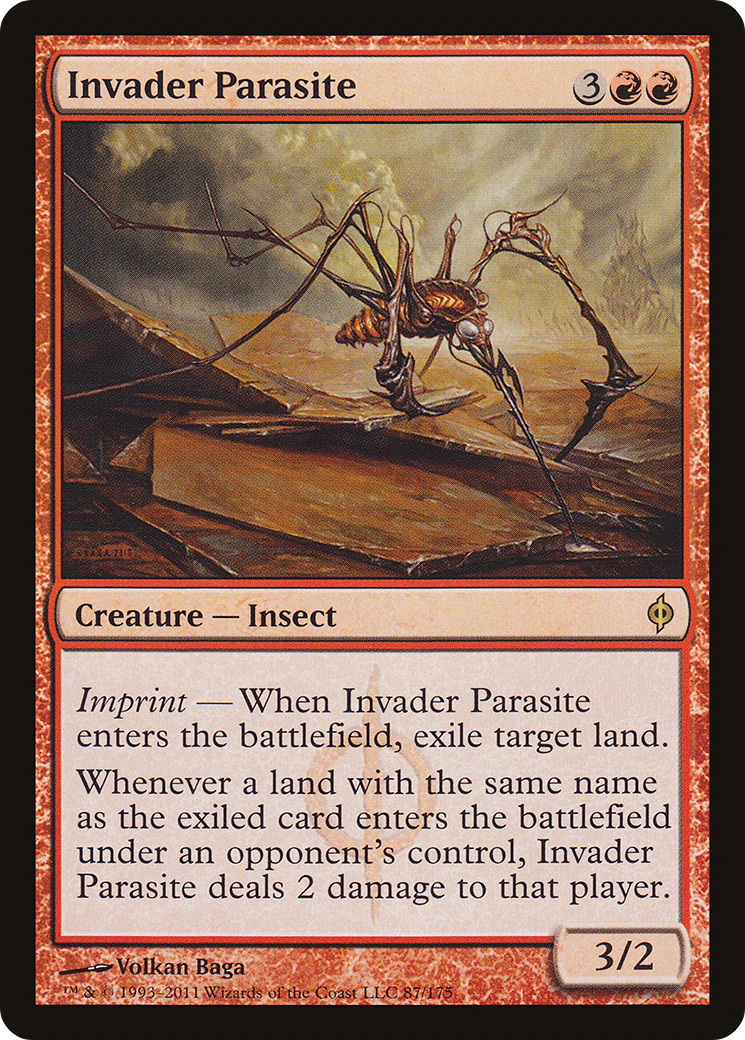 {R} Invader Parasite [New Phyrexia][NPH 087]