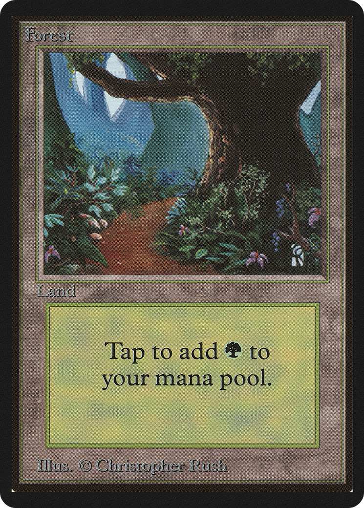 {B}[LEB 301] Forest (301) [Beta Edition]