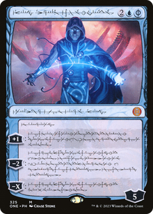 {R} Jace, the Perfected Mind (Phyrexianized) [Phyrexia: All Will Be One][ONE 325] - Misty Mountain Games