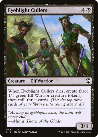 {C} Eyeblight Cullers [Kaldheim Commander][KHC 048]