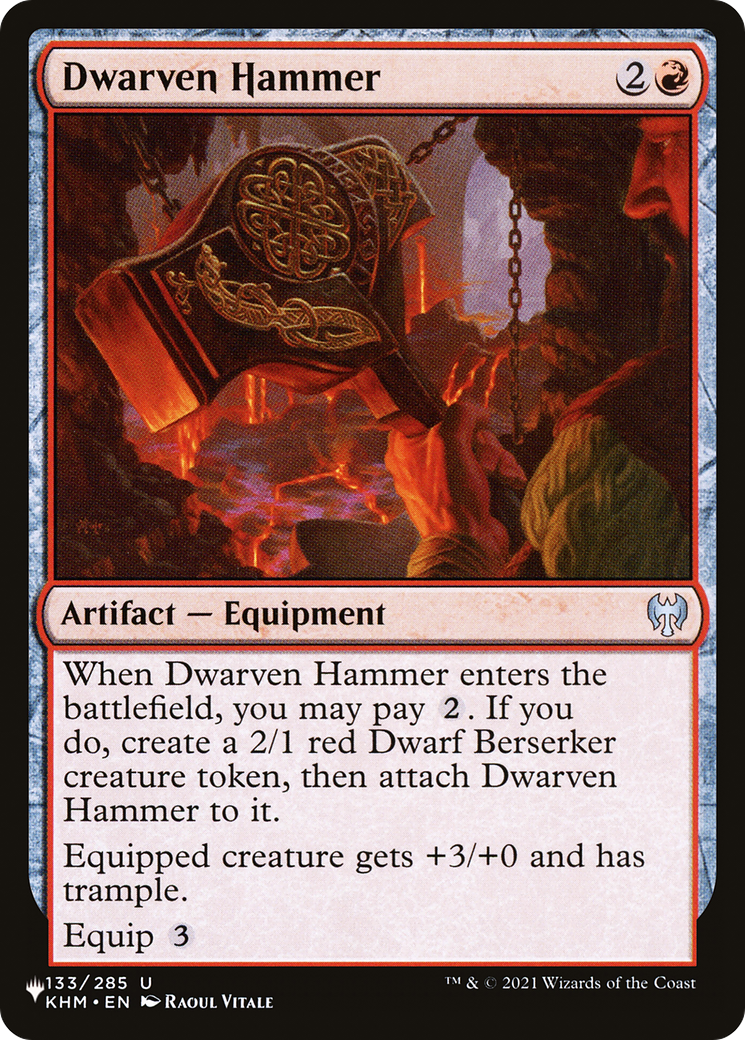 Dwarven Hammer [LIST 133/285]