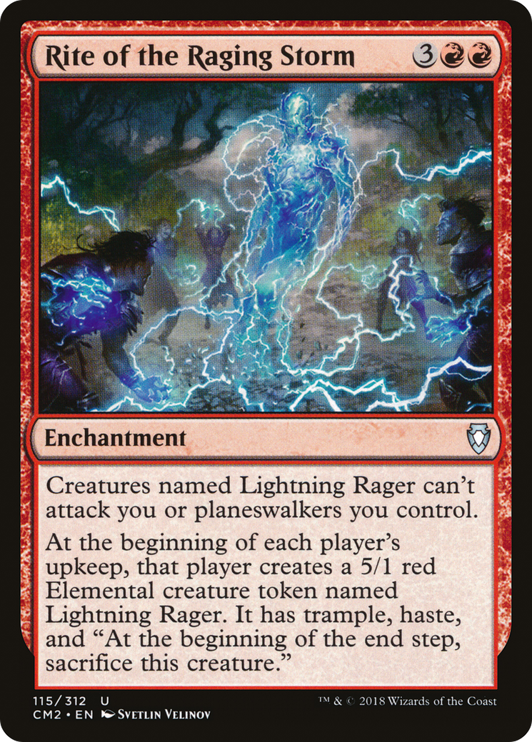 {C} Rite of the Raging Storm [Commander Anthology Volume II][CM2 115] - Misty Mountain Games
