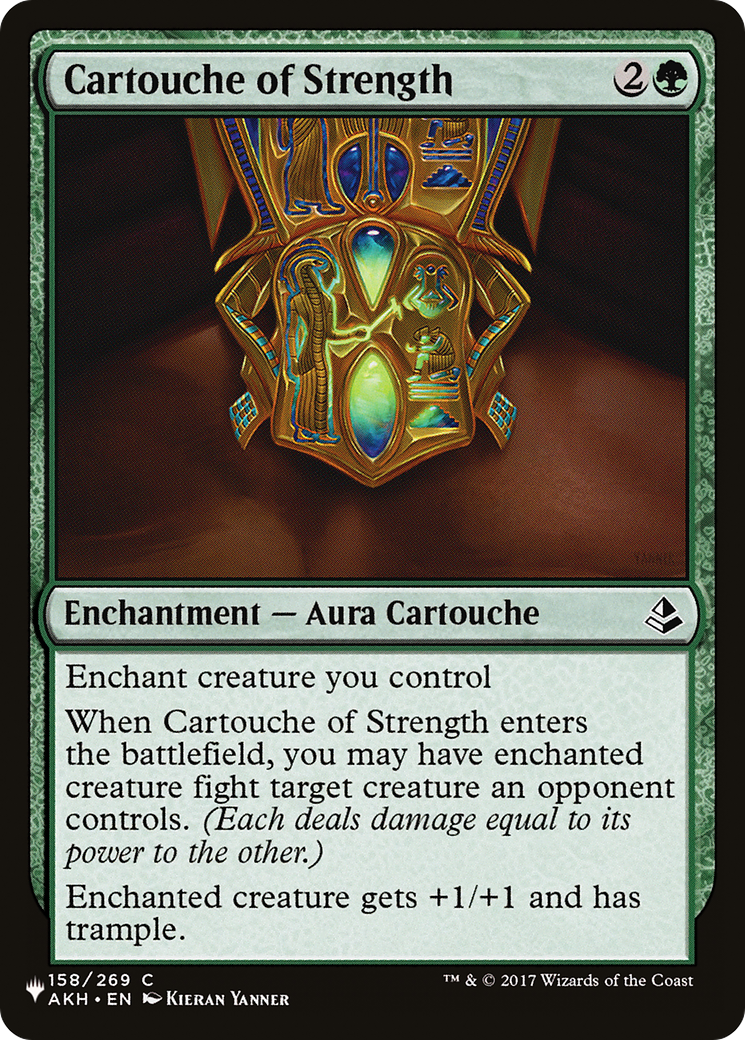 Cartouche of Strength [LIST 158/269]