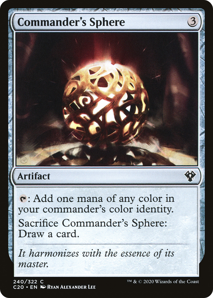 {C} Commander's Sphere [Commander 2020][C20 240]