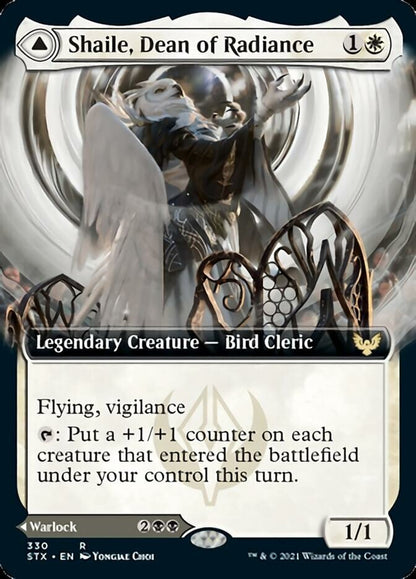 {R} Shaile, Dean of Radiance // Embrose, Dean of Shadow (Extended Art) [Strixhaven: School of Mages][STX 330]