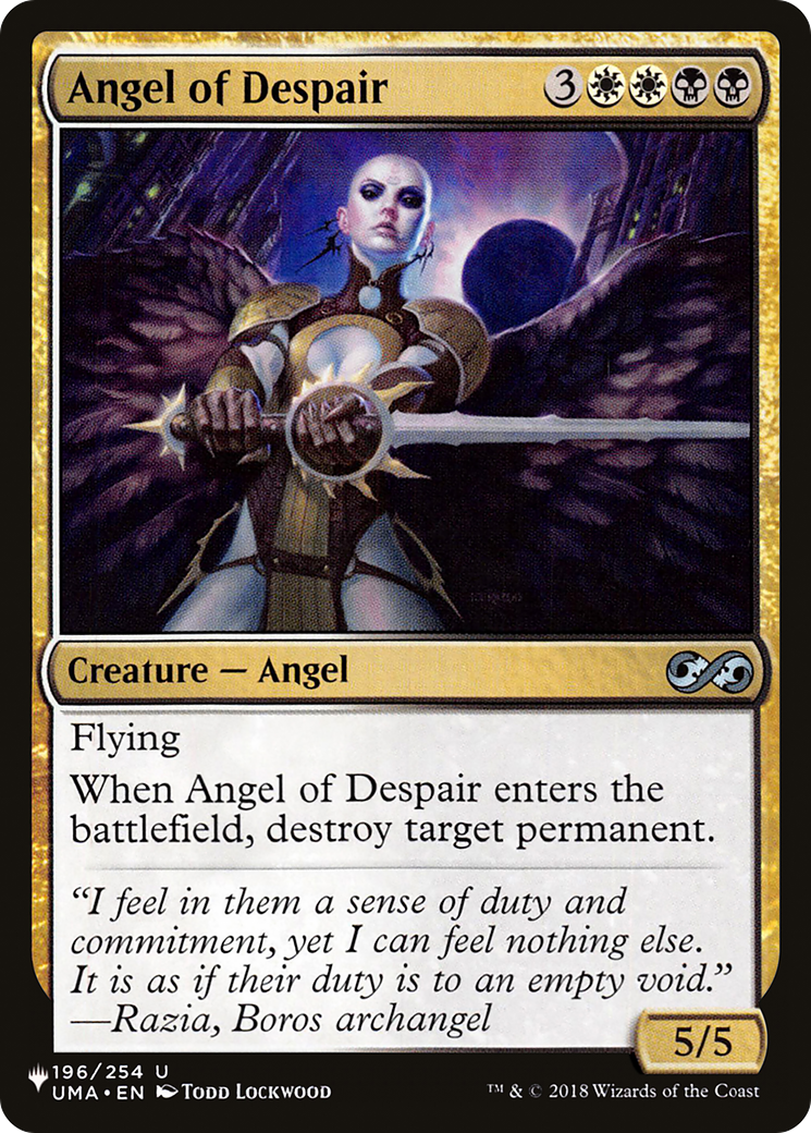 Angel of Despair [LIST 196/254]