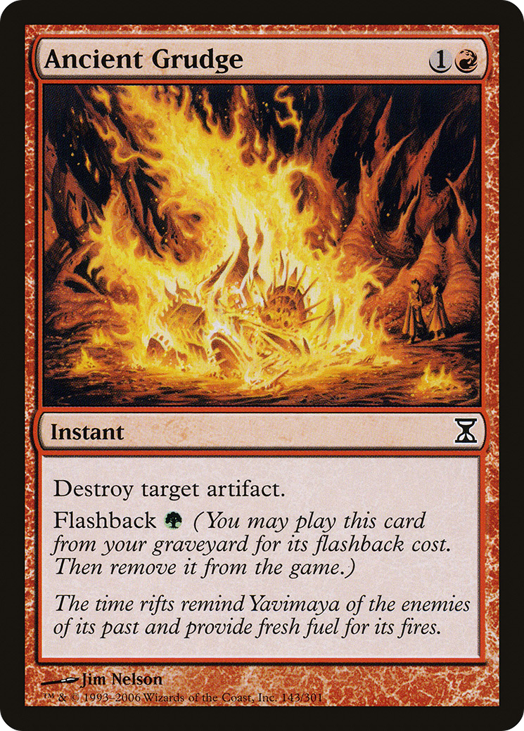 {C} Ancient Grudge [Time Spiral][TSP 143]