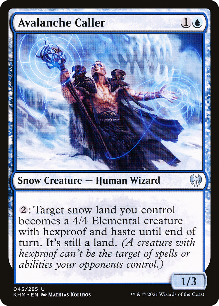 {C} Avalanche Caller [Kaldheim][KHM 045]