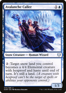 {C} Avalanche Caller [Kaldheim][KHM 045]