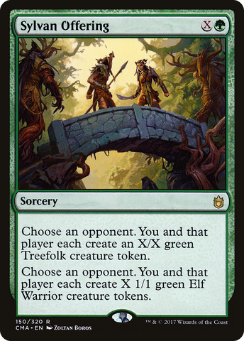 {R} Sylvan Offering [Commander Anthology][CMA 150]