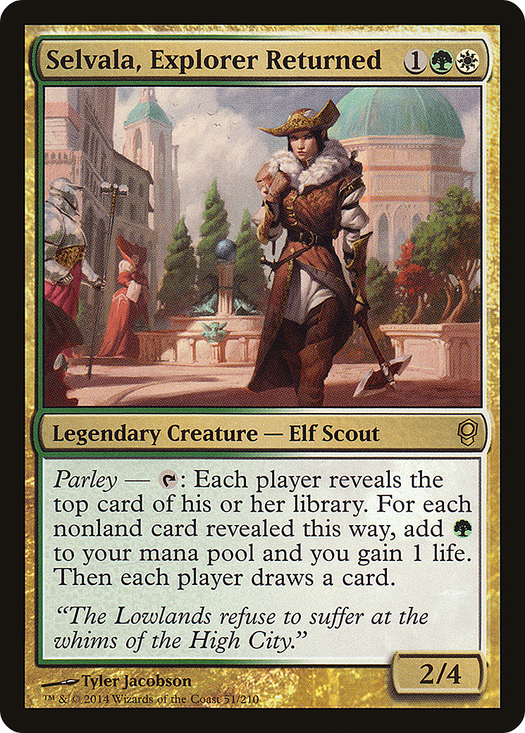 {R} Selvala, Explorer Returned [Conspiracy][CNS 051] - Misty Mountain Games