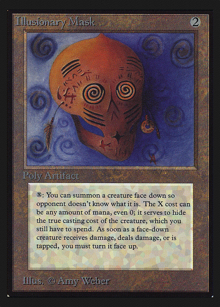 {R} Illusionary Mask [Collectorsâ Edition][GB CED 250]