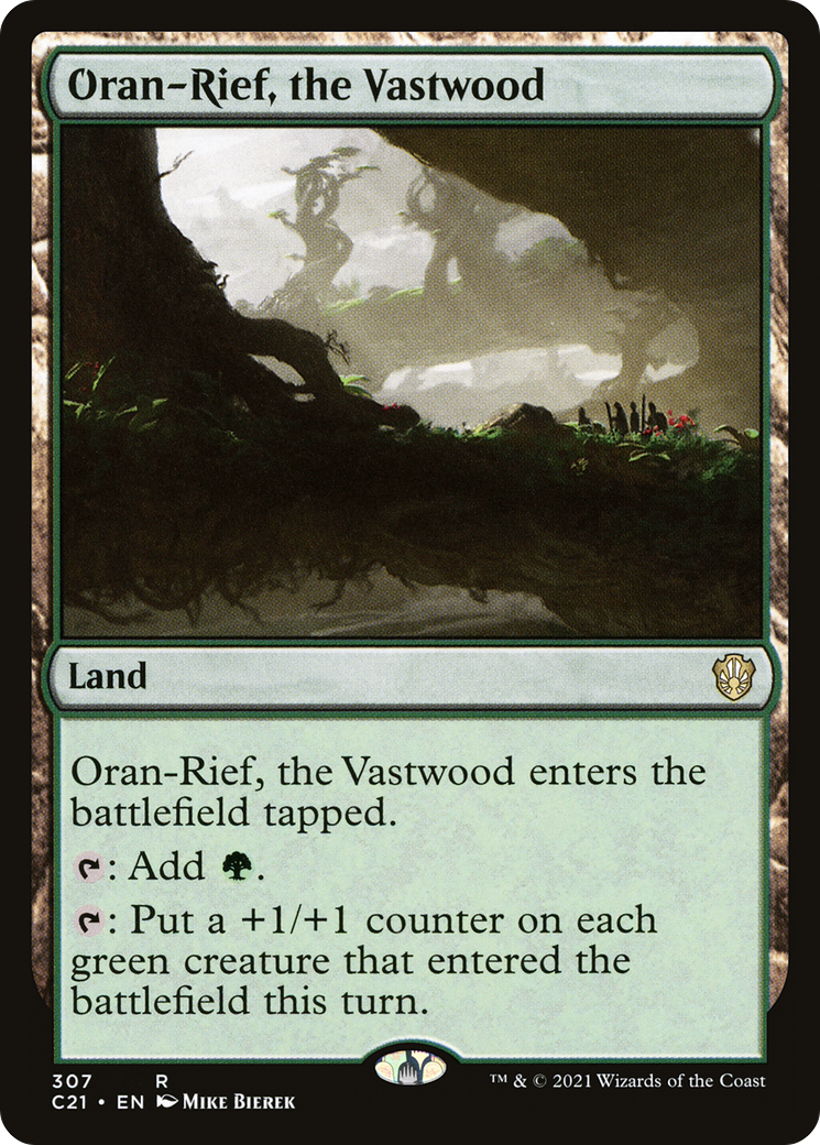 {R} Oran-Rief, the Vastwood [Commander 2021][C21 307]