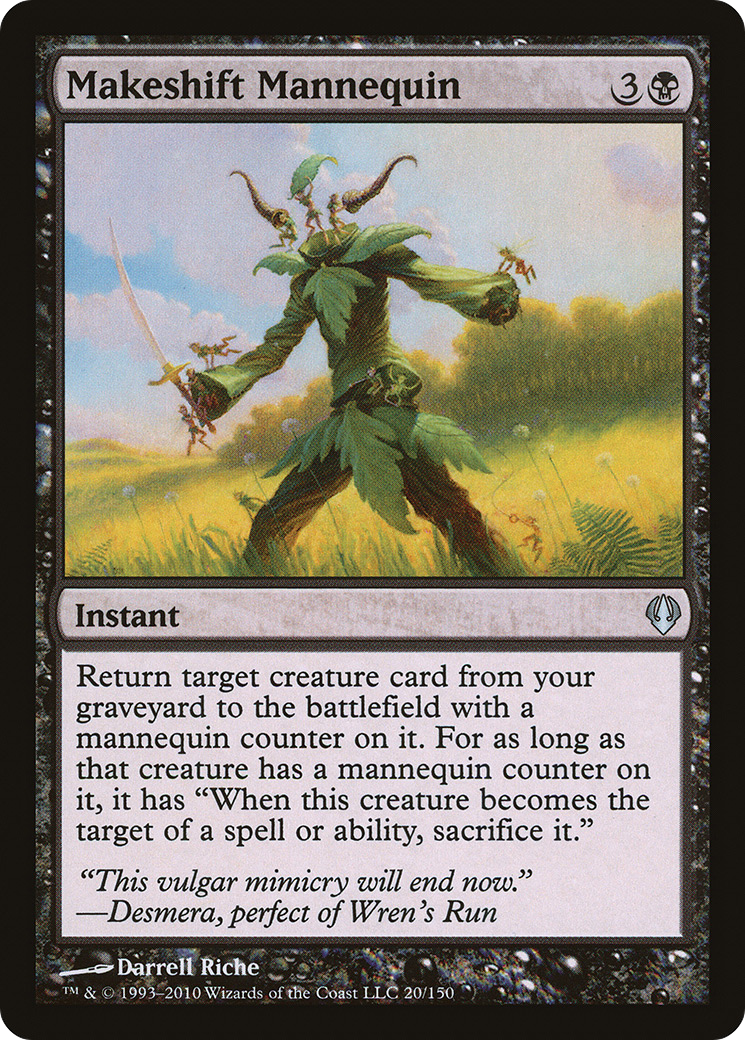 {C} Makeshift Mannequin [Archenemy][ARC 020]