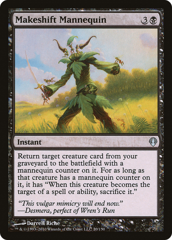{C} Makeshift Mannequin [Archenemy][ARC 020]