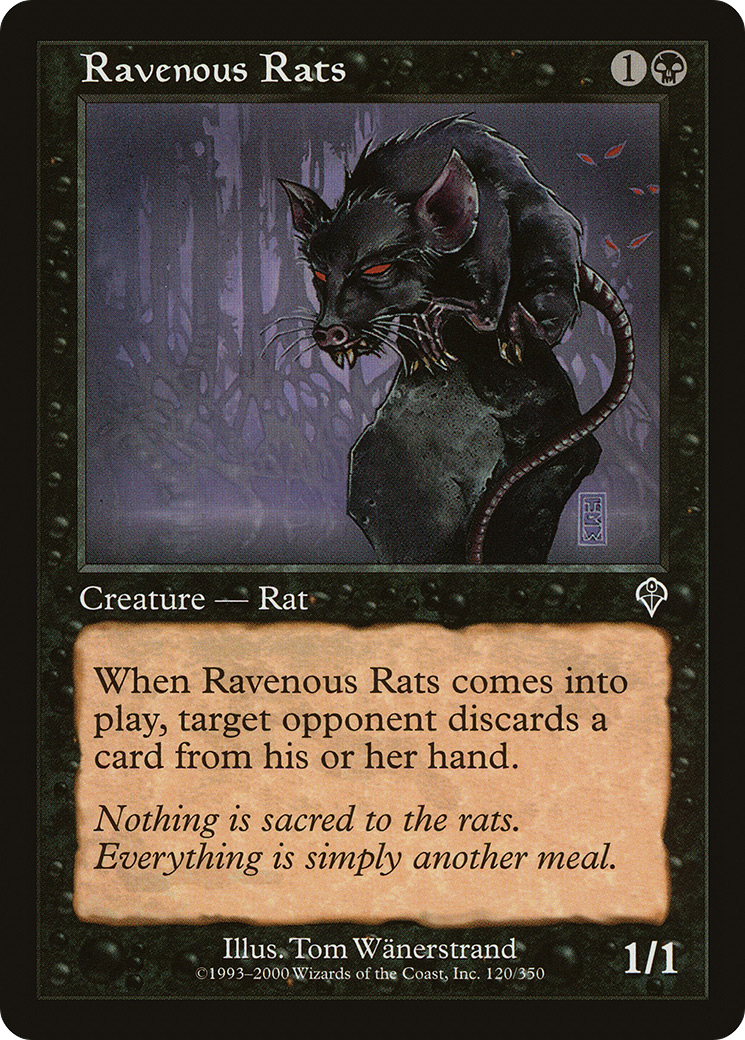{C} Ravenous Rats [Invasion][INV 120]