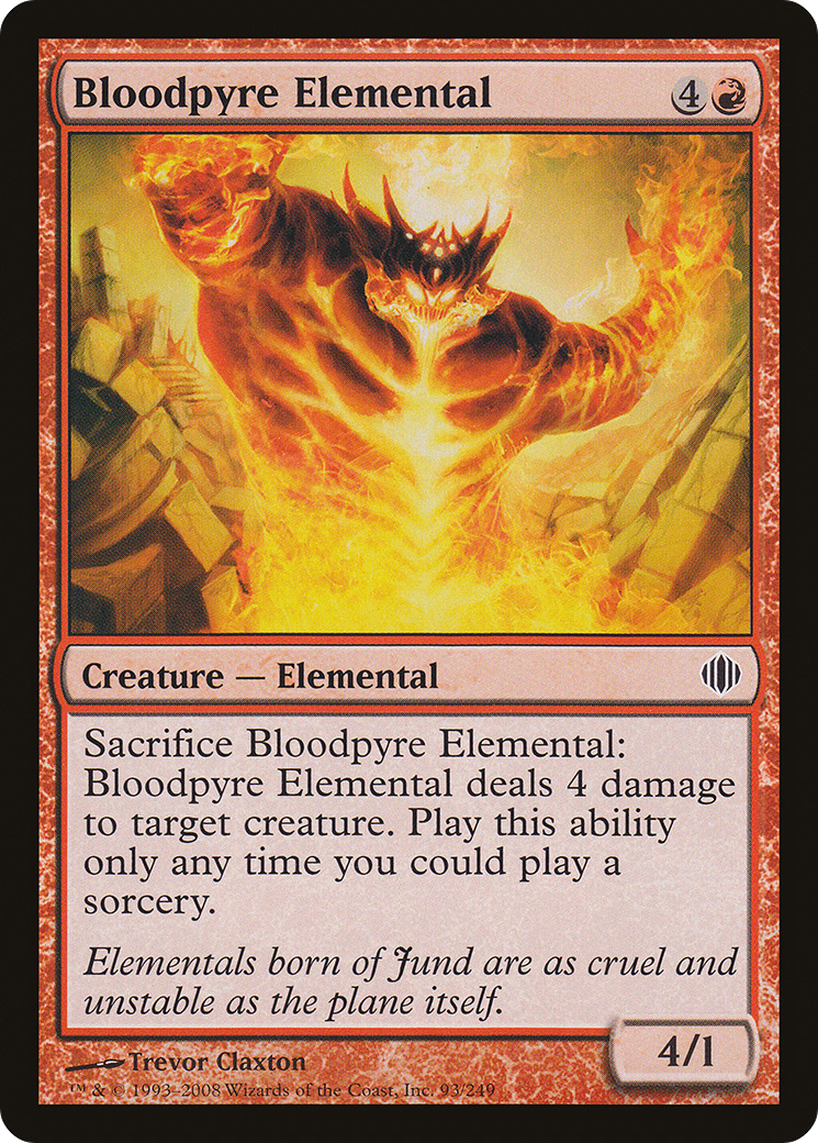 {C} Bloodpyre Elemental [Shards of Alara][ALA 093]