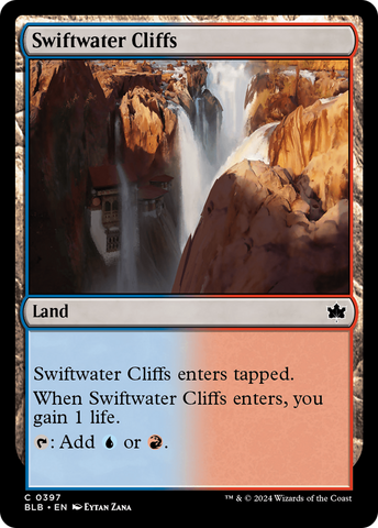 {@C} Swiftwater Cliffs [Bloomburrow][BLB 397]