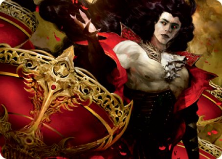 {A} Bloodvial Purveyor Art Card [Innistrad: Crimson Vow Art Series][AVOW 072]