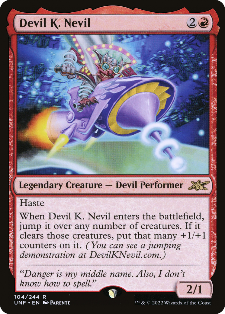 {R} Devil K. Nevil [Unfinity][UNF 104]