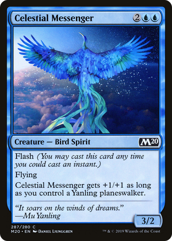 {C} Celestial Messenger [Core Set 2020][M20 287]