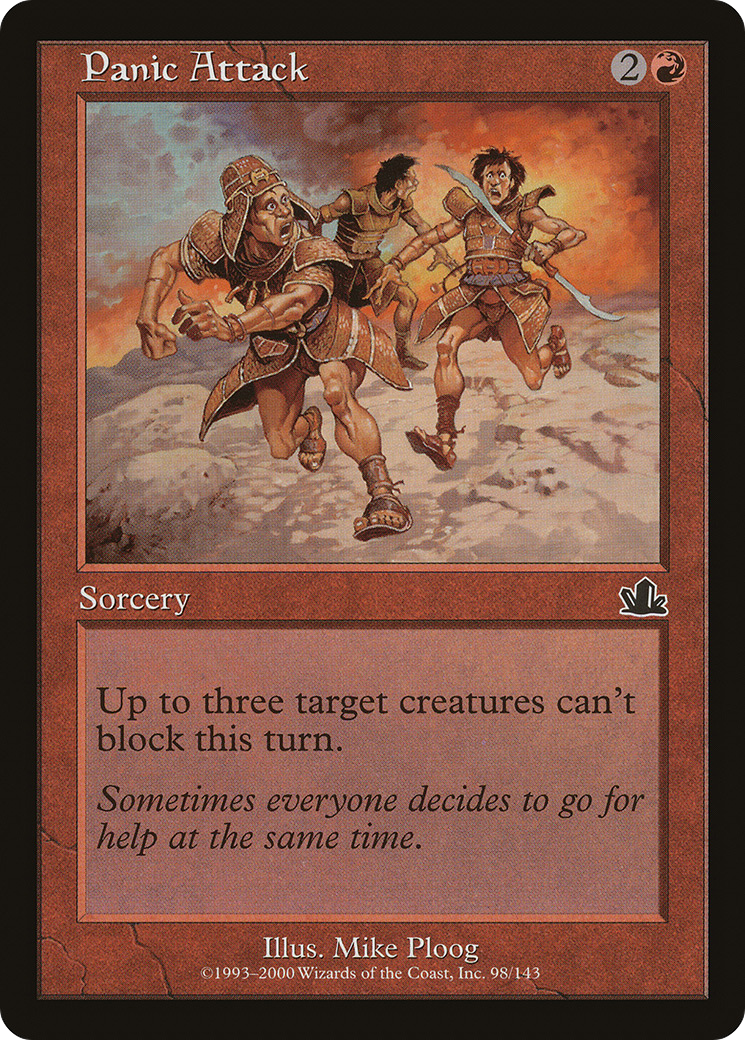 {C} Panic Attack [Prophecy][PCY 098]