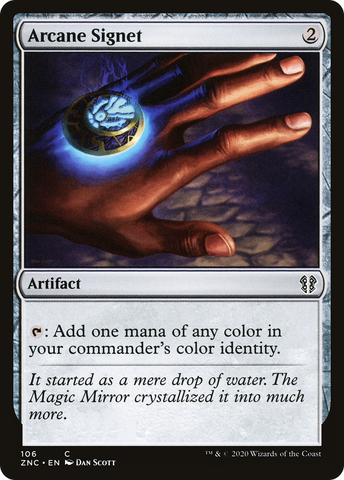 {C} Arcane Signet [Zendikar Rising Commander][ZNC 106]