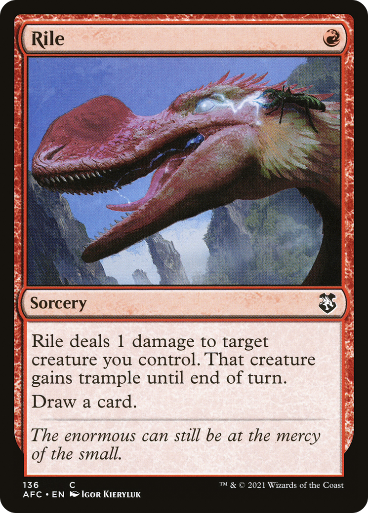 {C} Rile [Dungeons & Dragons: Adventures in the Forgotten Realms Commander][AFC 136]