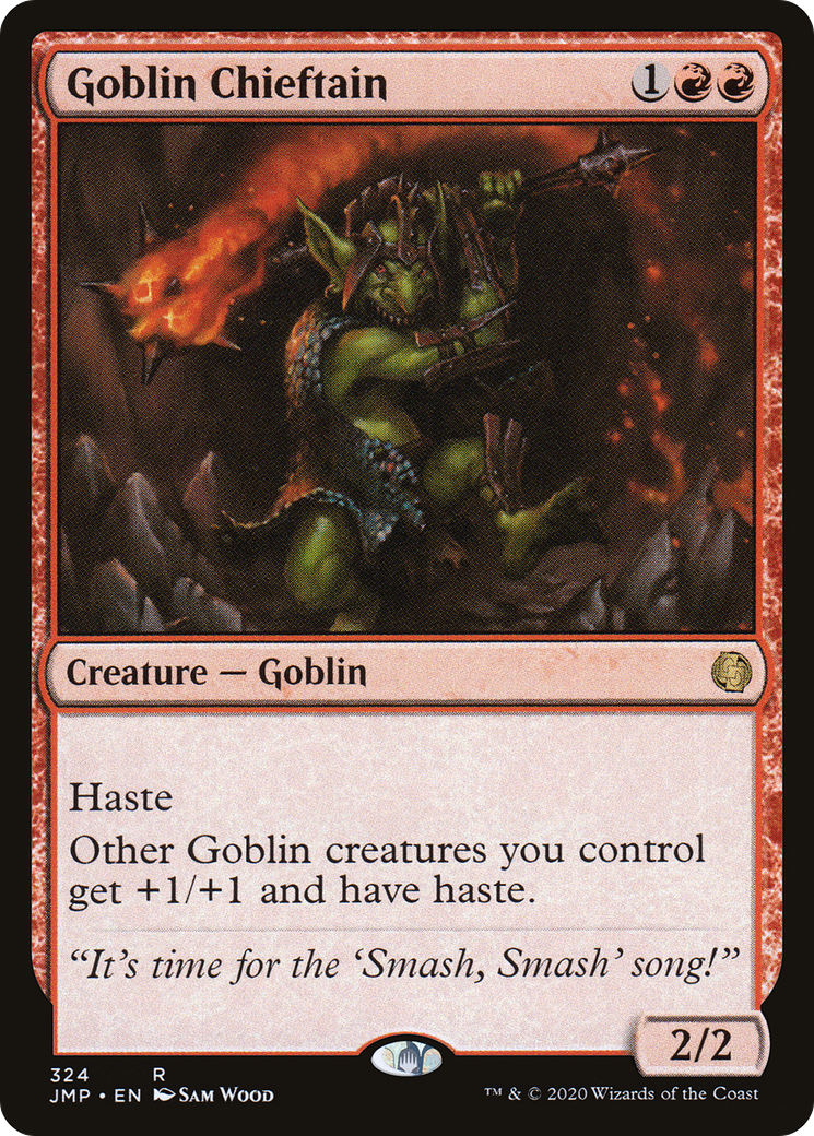 {R} Goblin Chieftain [Jumpstart][JMP 324]