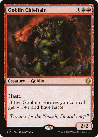 {R} Goblin Chieftain [Jumpstart][JMP 324]