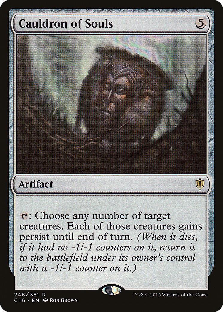 {R} Cauldron of Souls [Commander 2016][C16 246]