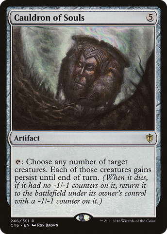 {R} Cauldron of Souls [Commander 2016][C16 246]