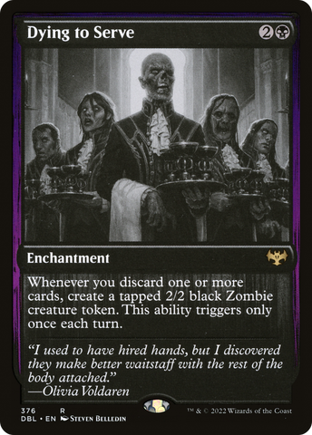 {R} Dying to Serve [Innistrad: Double Feature][DBL 376]