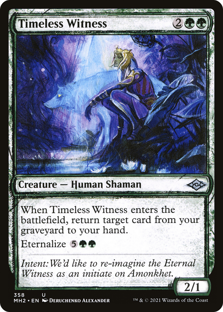 {C} Timeless Witness (Sketch) [Modern Horizons 2][MH2 358]
