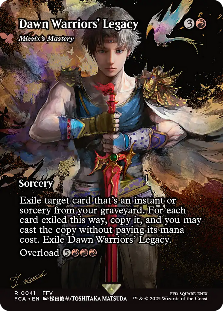 {R} Mizzix's Mastery - Dawn Warriors' Legacy (Showcase) [FINAL FANTASY : Through the Ages][FCA 041]