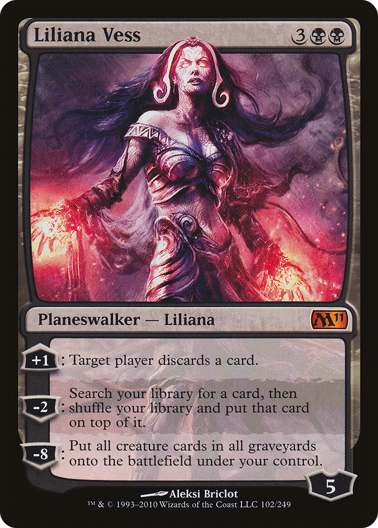 {R} Liliana Vess [Magic 2011][M11 102] - Misty Mountain Games