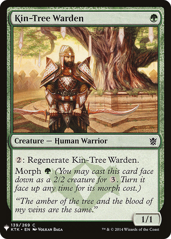 {C} Kin-Tree Warden [Mystery Booster][LS KTK 139]