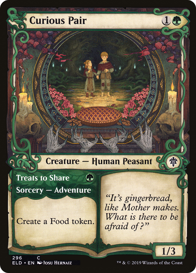 {C} Curious Pair // Treats to Share (Showcase) [Throne of Eldraine][ELD 296]