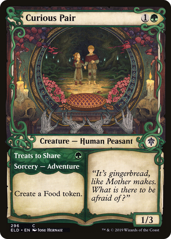 {C} Curious Pair // Treats to Share (Showcase) [Throne of Eldraine][ELD 296]