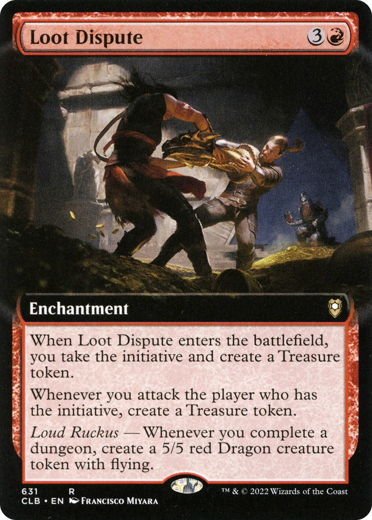 {R} Loot Dispute (Extended Art) [Commander Legends: Battle for Baldur's Gate][CLB 631]