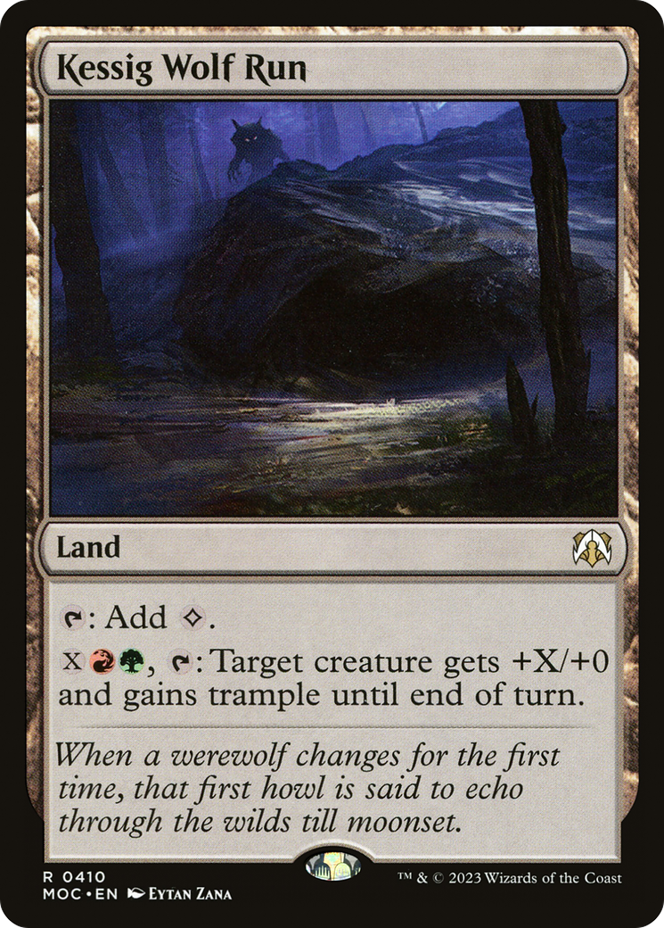 {R} Kessig Wolf Run [March of the Machine Commander][MOC 410]